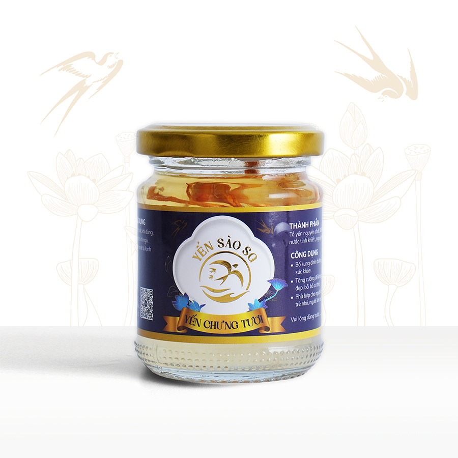 Yen chung tuoi 120ml - dong trung H1