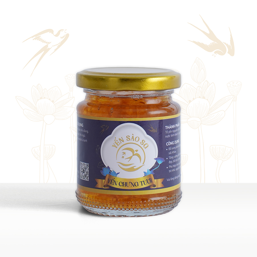 Yen chung tuoi 120ml - hong yen H1