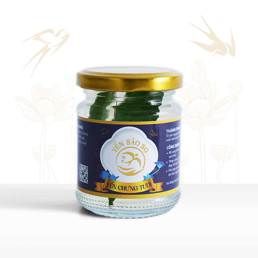 Yen chung tuoi 120ml - la dua H1