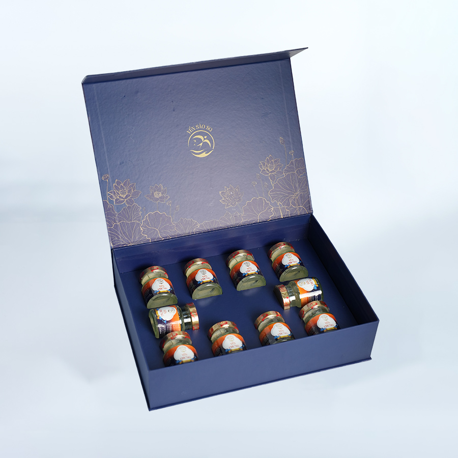 yến nước – tổ yến chưng hộp 10 lọ (không đường)