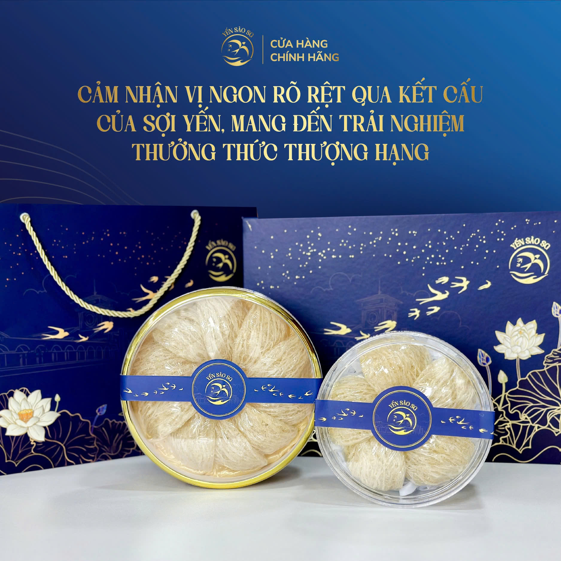 tổ yến tinh chế Đặc biệt 100g