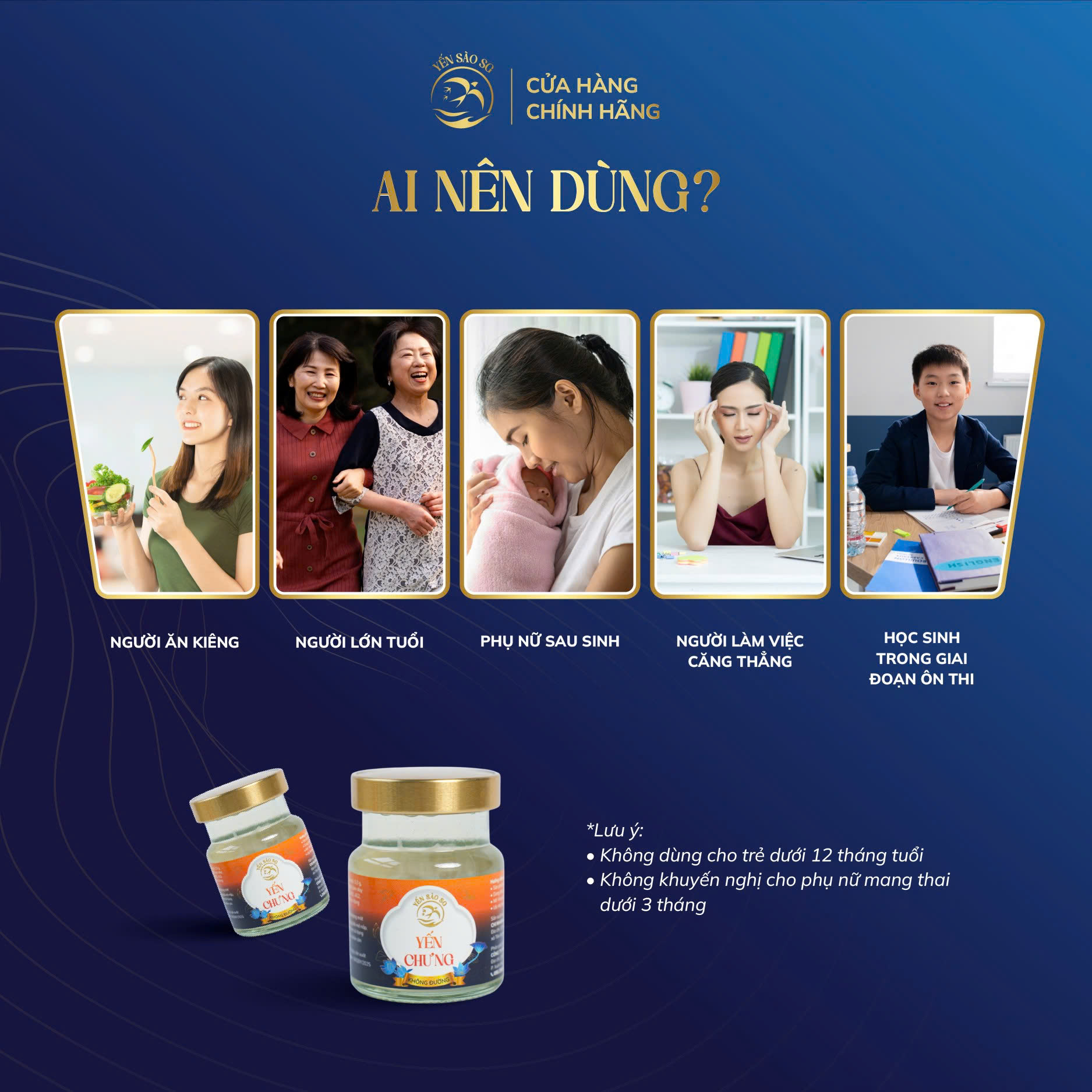yến nước – tổ yến chưng hộp 10 lọ (không đường)