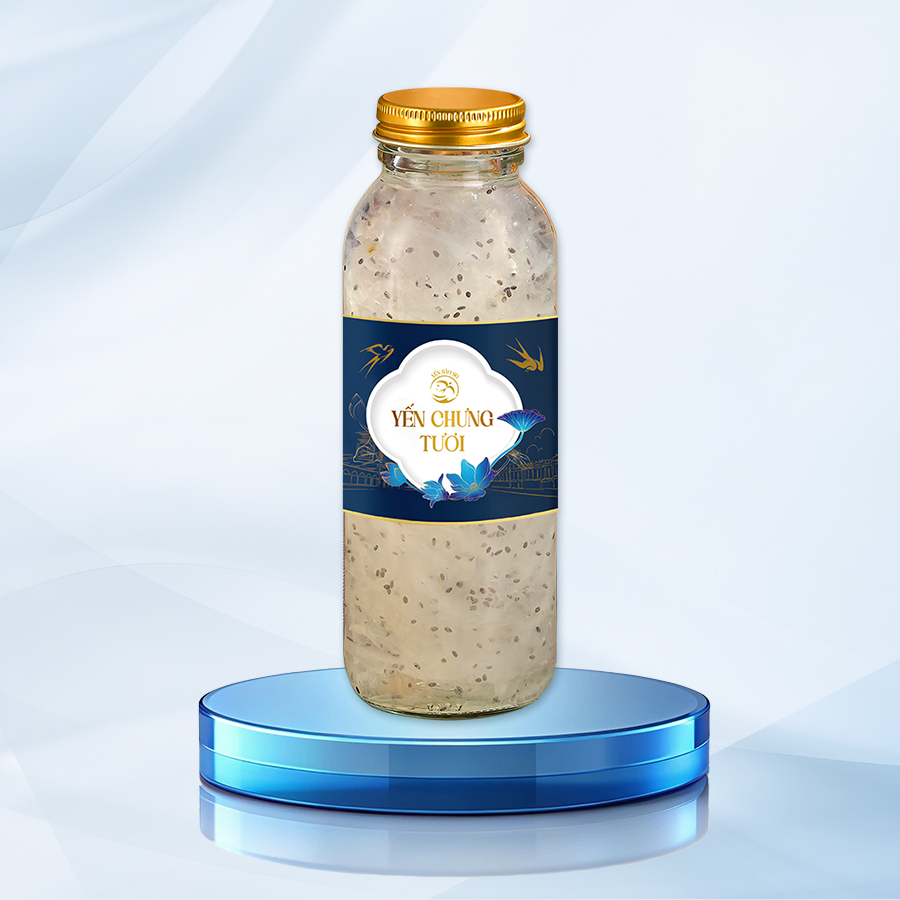 yến chưng Đường phèn 300ml/ 35gr yến tươi